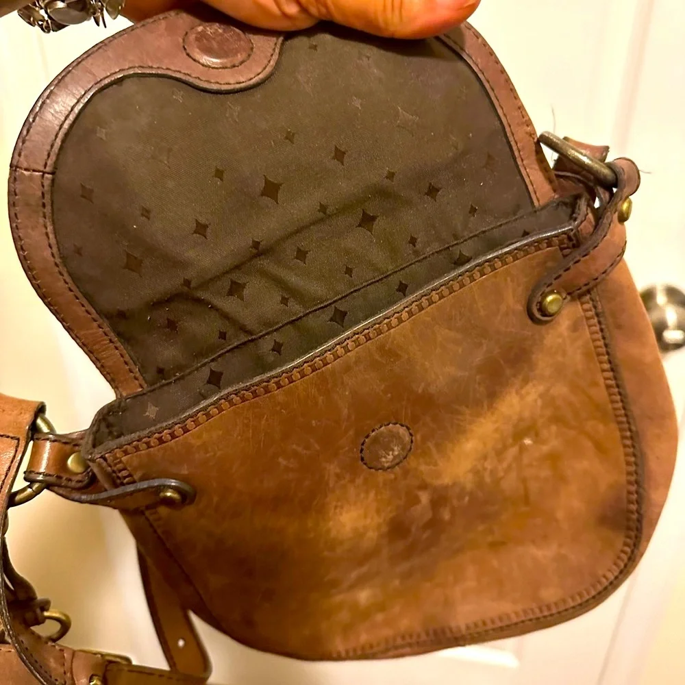 CLOSE OUT SALE FOSSIL🗝️ (VRI) Vintage Re-Issue Crossbody Key Fob - Picture 11 of 15